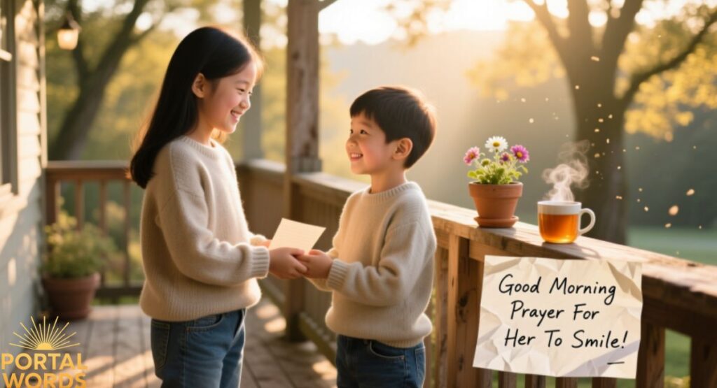 Good Morning Prayer For Her To Smile