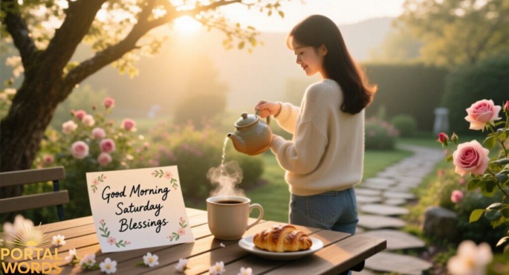 Good Morning Saturday Blessings Gif