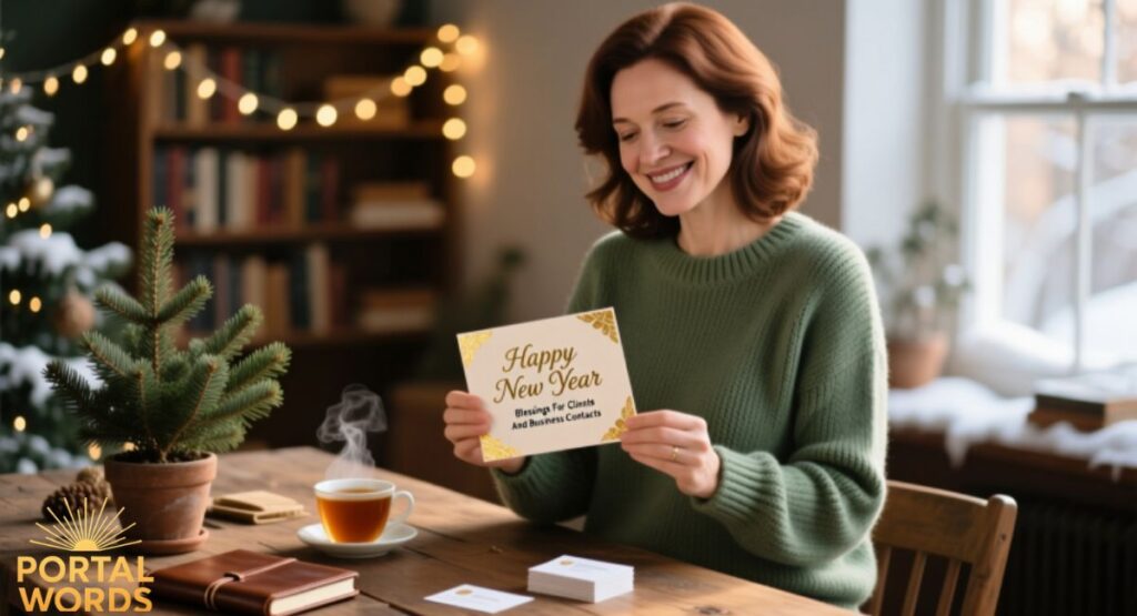 Happy New Year Blessings For Clients And Business Contacts