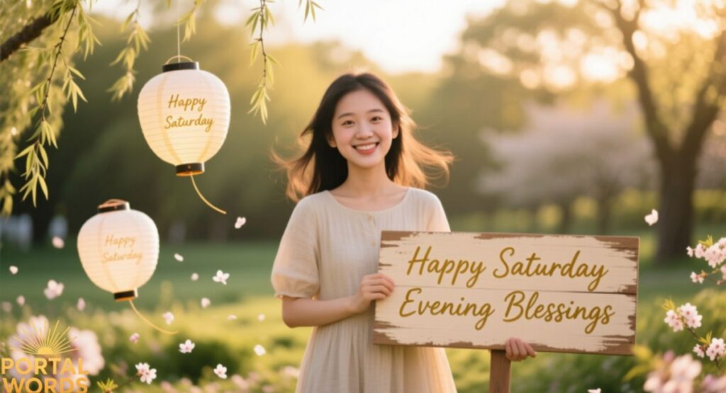 Happy Saturday Evening Blessings