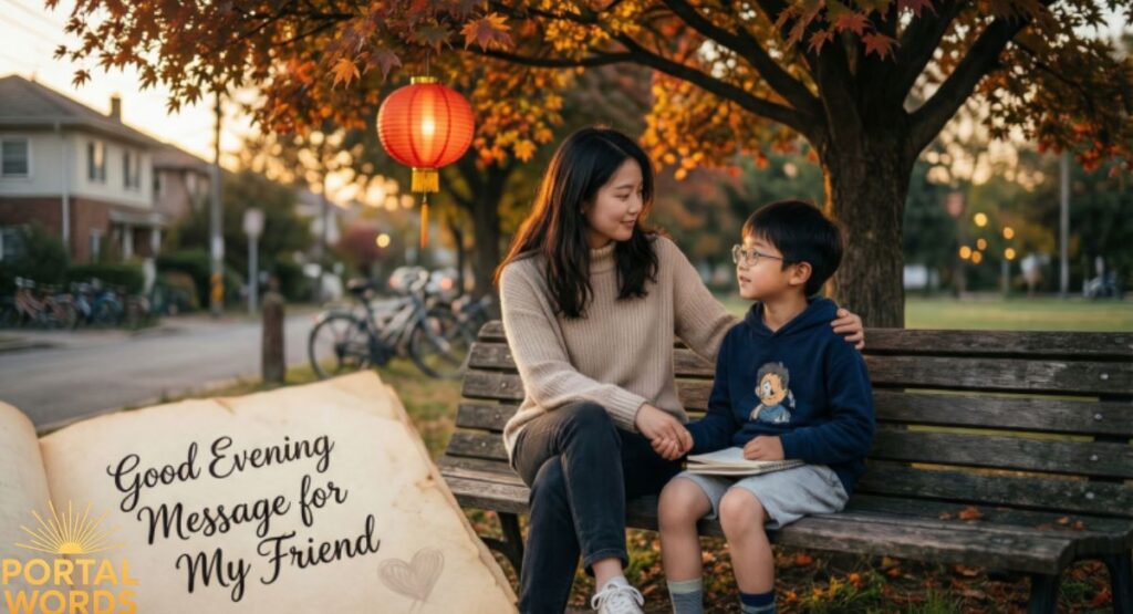 Heart Touching Good Evening Message For My Friend