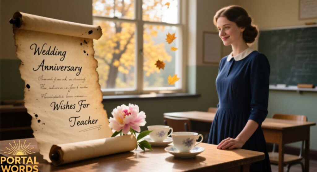Heartfelt Wedding Anniversary Wishes For Teacher