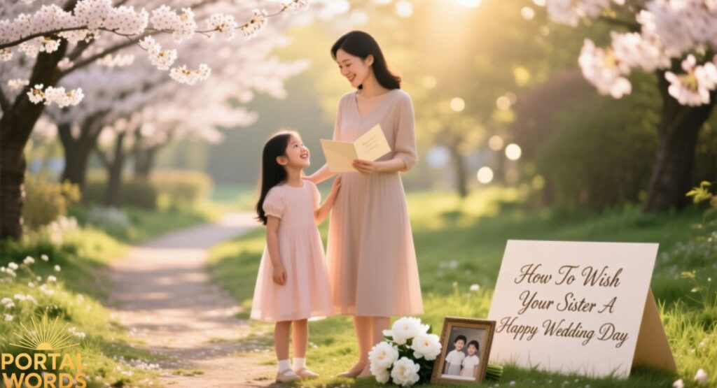 How To Wish Your Sister A Happy Wedding Day