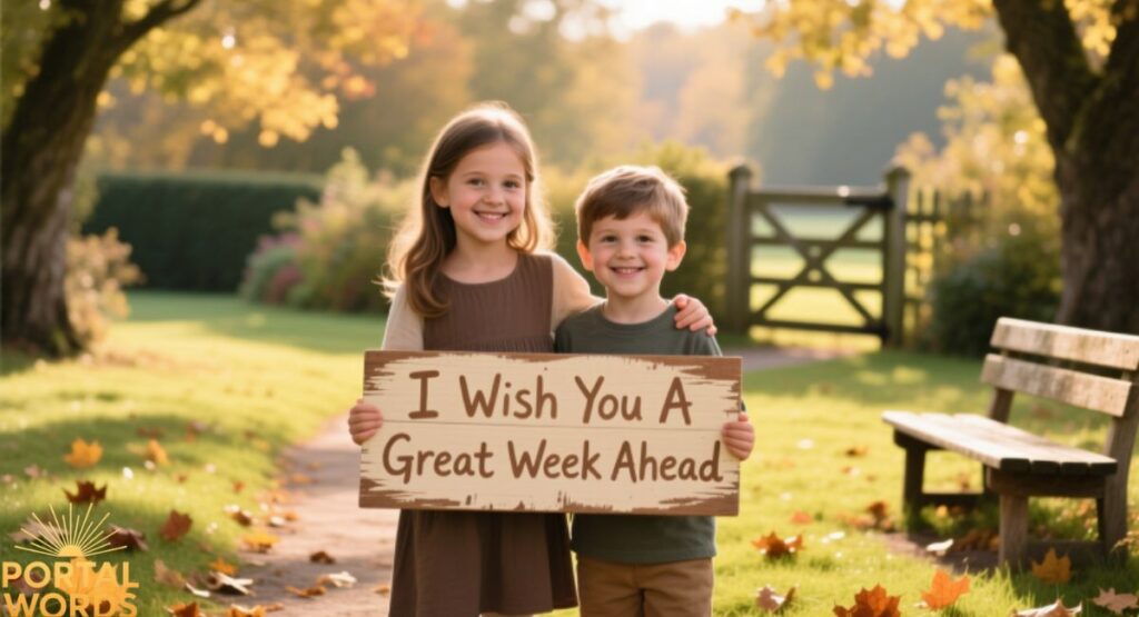 I Wish You A Great Week Ahead