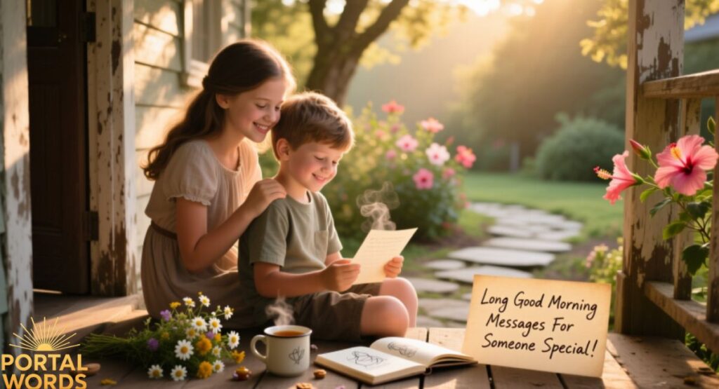 Long Good Morning Messages For Someone Special
