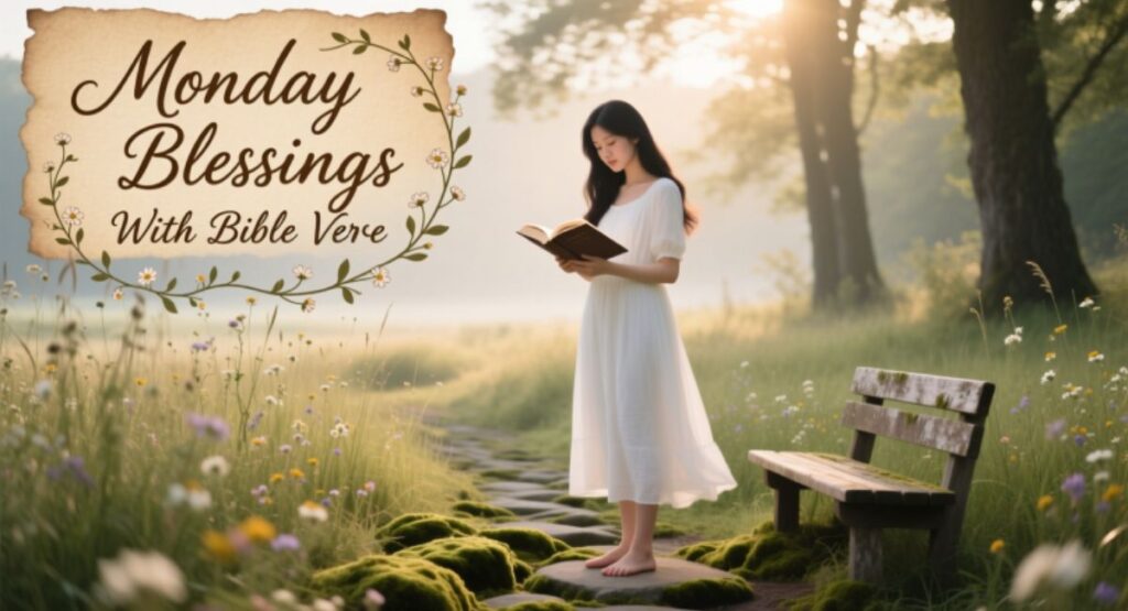 Monday Blessings With Bible Verse