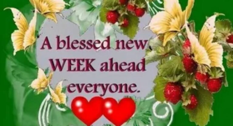 New Week Blessings: Heartfelt Messages for Every Monday