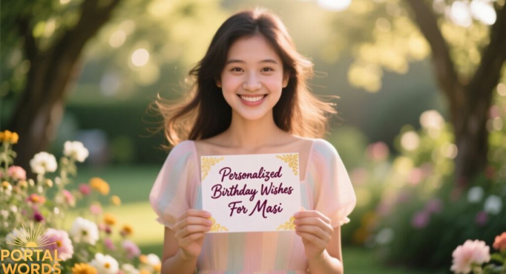 Personalized Birthday Wishes For Masi