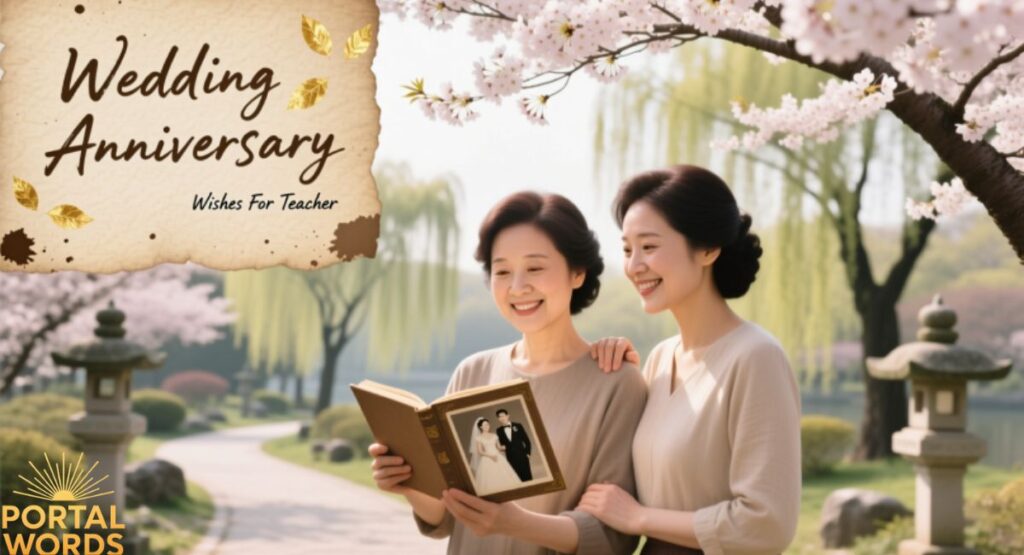 Poetic Wedding Anniversary Wishes For Teacher