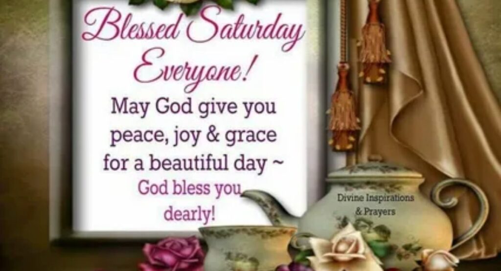 Positive Saturday Blessings