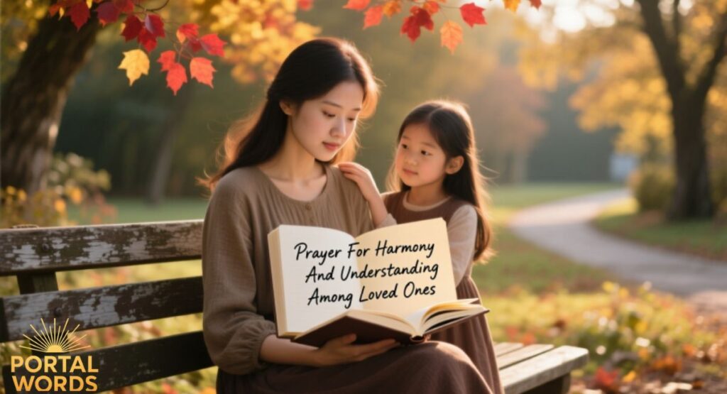 Prayer For Harmony And Understanding Among Loved Ones