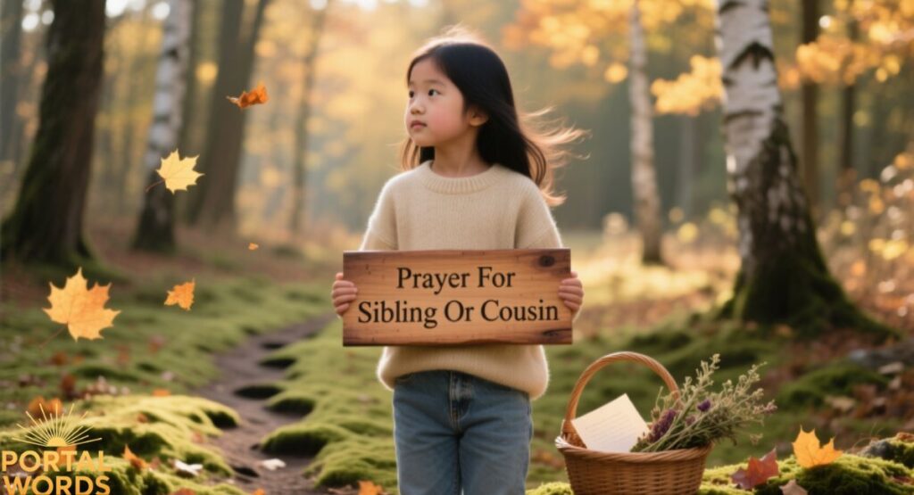 Prayer For Sibling Or Cousin