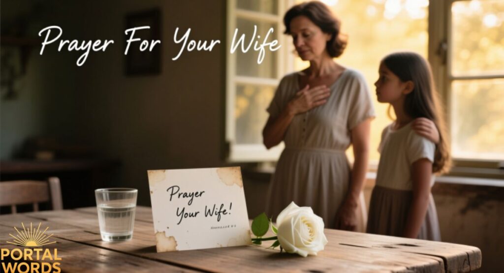 Prayer For Your Wife