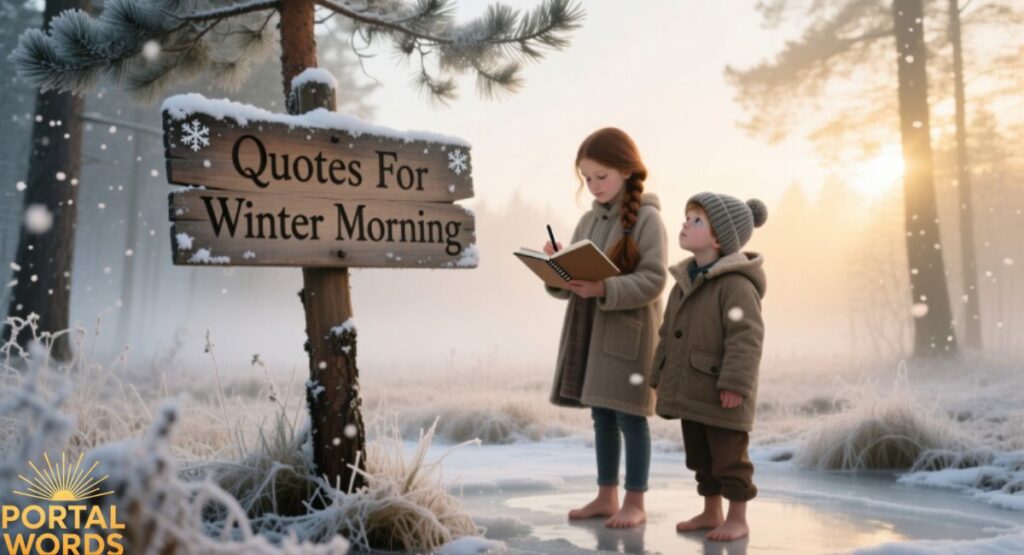 Quotes For Winter Morning
