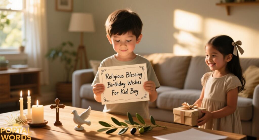Religious Blessing Birthday Wishes For Kid Boy