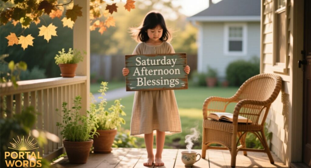Saturday Afternoon Blessings