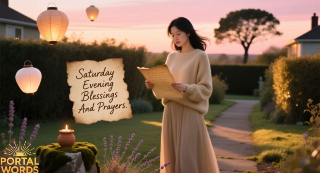 Saturday Evening Blessings And Prayers
