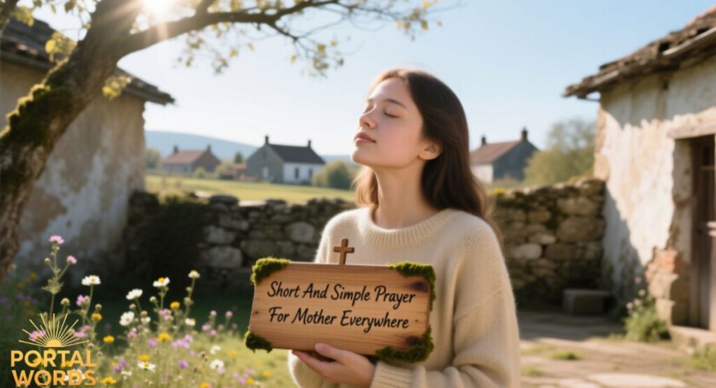 Short And Simple Prayer For Mother Everywhere