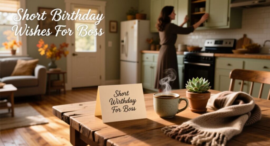 Short Birthday Wishes For Boss