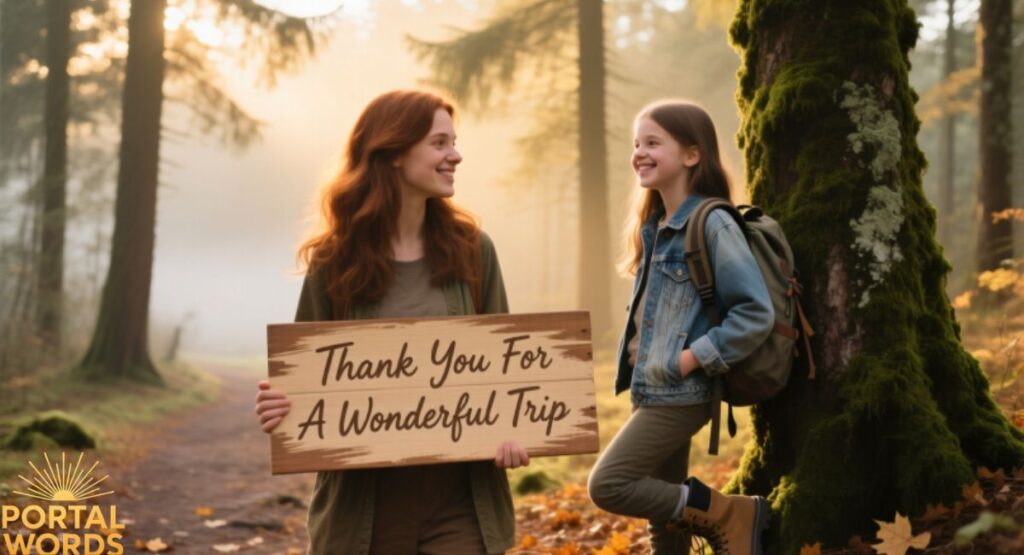 Thank You For A Wonderful Trip Message Examples