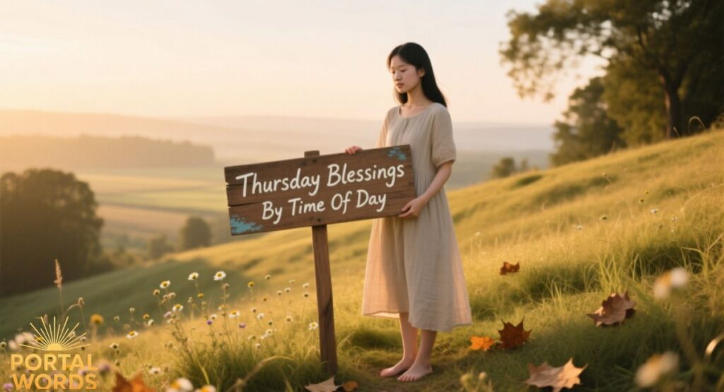 Thursday Blessings By Time Of Day