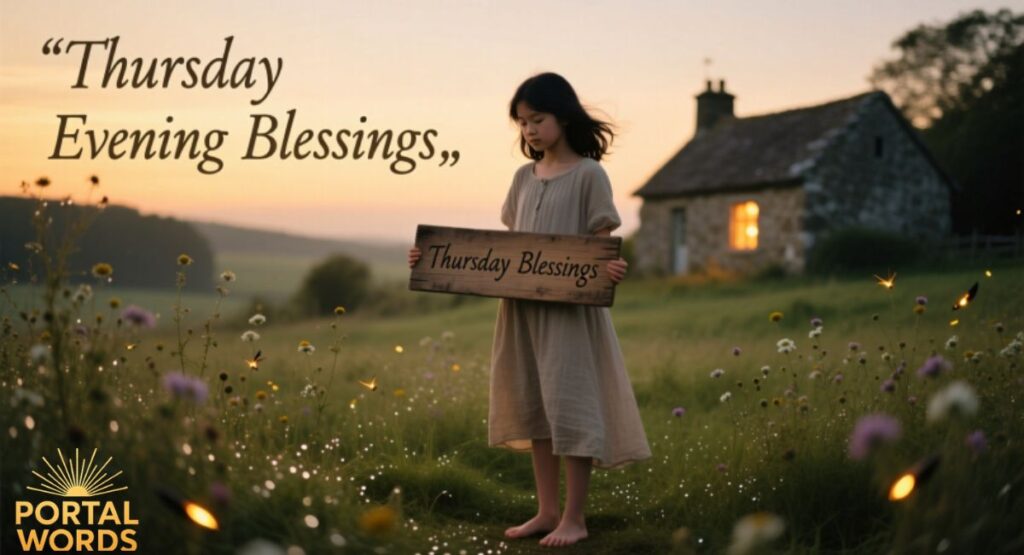 Thursday Evening Blessings