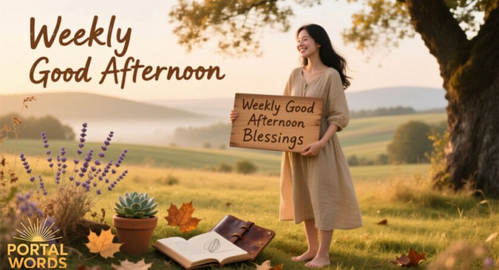 Weekly Good Afternoon Blessings