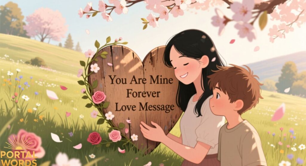 You Are Mine Forever Love Message