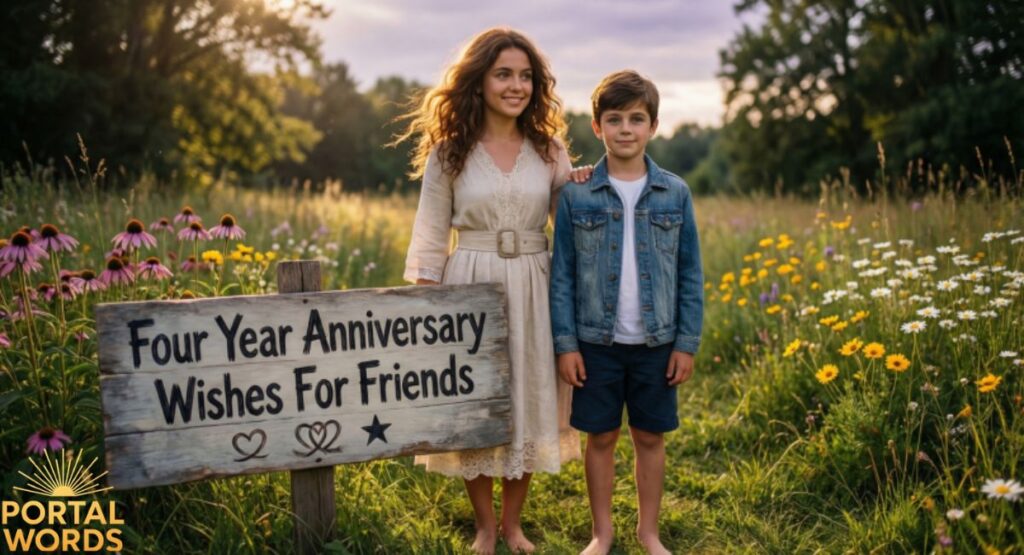Four Year Anniversary Wishes For Friends