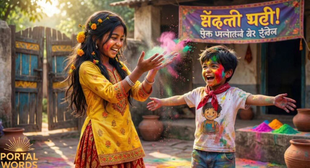 Happy Holi Images In Hindi With Quotes And Wishes