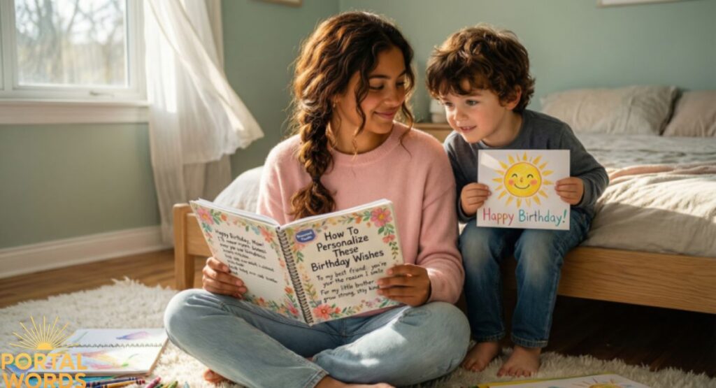 How To Personalize These Birthday Wishes