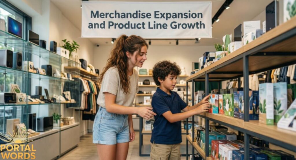 Merchandise Expansion and Product Line Growth