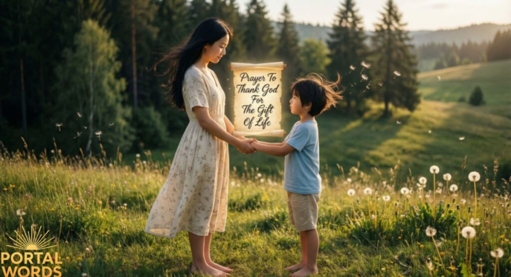 Prayer To Thank God For The Gift Of Life