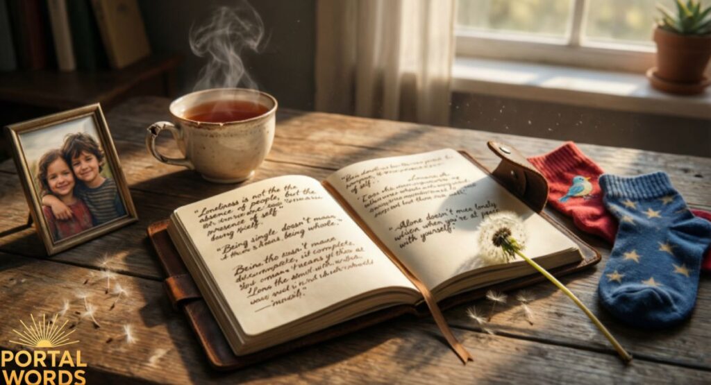 Quotes About Being Single And Alone / Lonely