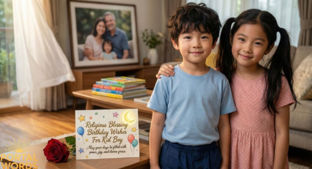 Religious Blessing Birthday Wishes For Kid Boy