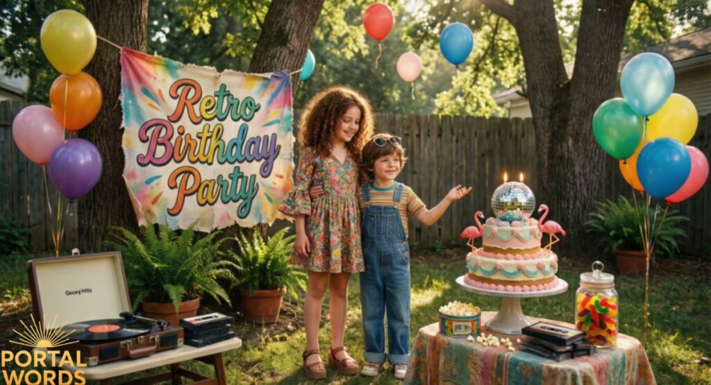 Retro Birthday Party