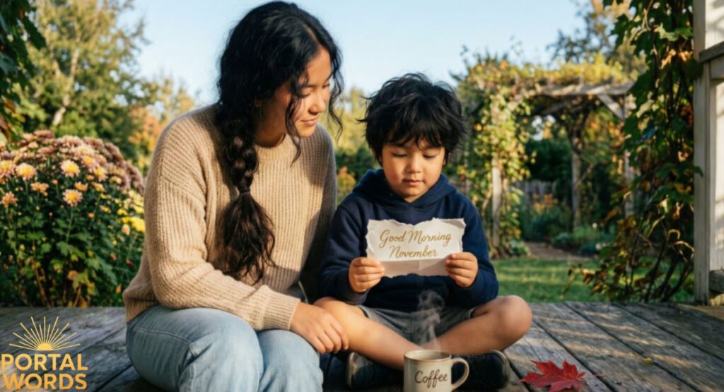 Short Messages Good Morning November