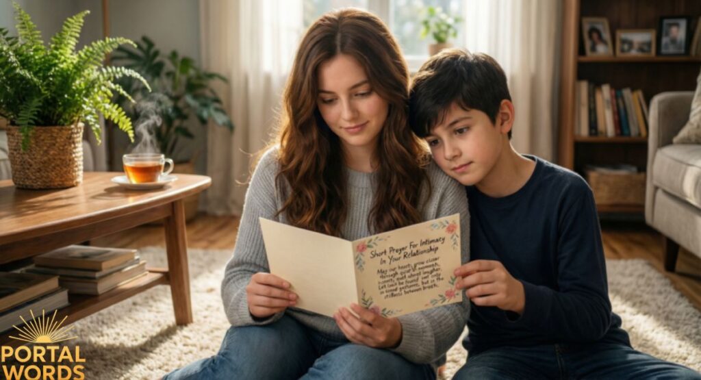 Short Prayer For Intimacy In Your Relationship