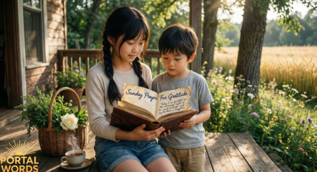 Sunday Prayer For Gratitude